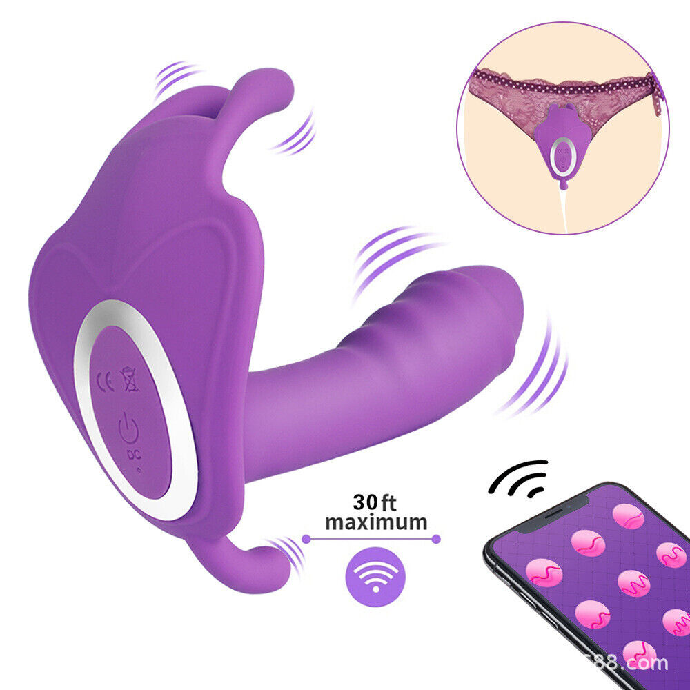 Vibrating Women Panties Massager Wearable Wireless APP Control Underwear