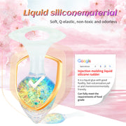 Love-shaped Crystal Wearable Butt Plug for Anal Sex