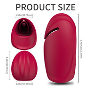 Warrior Training Cup Men's Mini Tongue Licking Multi Frequency Vibration Aircraft Cup Men's Fun Masturbation Cup