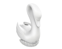 White Cygnus Suck Vibrator