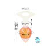 Love-shaped Crystal Wearable Butt Plug for Anal Sex