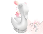 White Cygnus Suck Vibrator