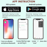 Prostate Massager App Remote Mobile Phone Remote Control Vestibular Artifact Strong Shock Button
