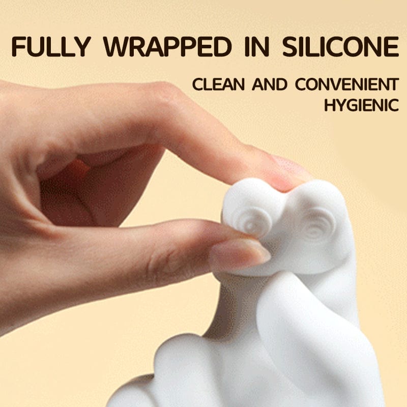 Realistic Finger Flapping Clitoris G Spot Vibrator