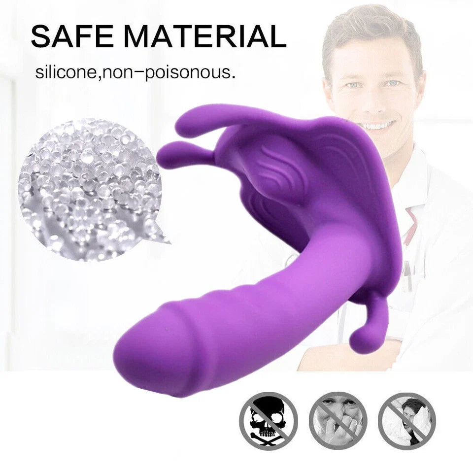 Vibrating Women Panties Massager Wearable Wireless APP Control Underwear