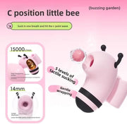 Bee Shape Remote Control Vibrator – G-Spot Massager with Vibrating Egg Design