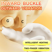 Realistic Finger Flapping Clitoris G Spot Vibrator