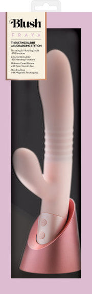 Blush Fraya Rabbit Rechargeable Vibrator Pink