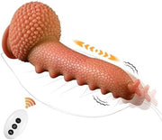9.06‘’ Thrusting Monster Snail Dildo Vibrator with 3 Thrusting & 9 Vibrating Modes